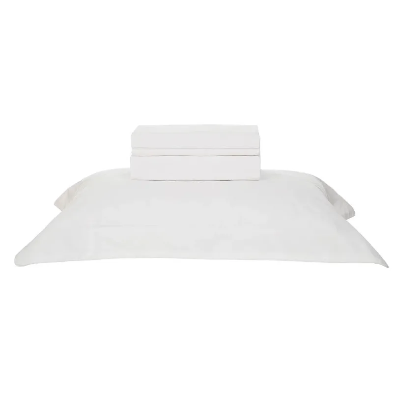 JOGO DE CAMA SOLTEIRO TRUSSARDI 200 FIOS FILETTI BRANCO BRANCO
