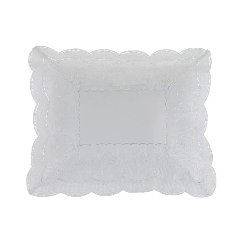 Almofada 600 Fios Nature Branco 30cm x 40cm