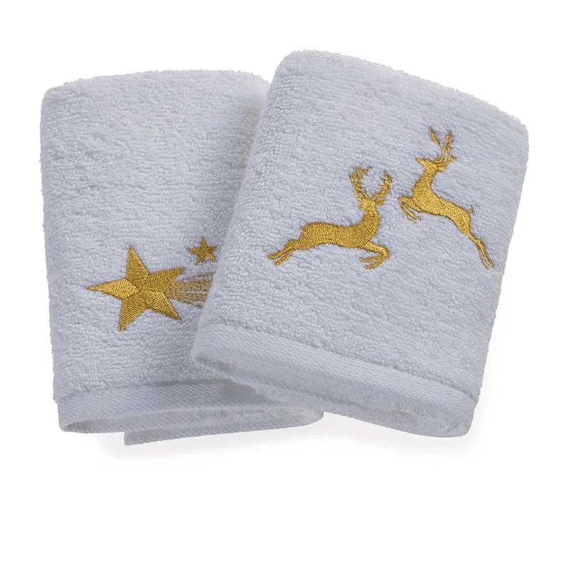 Kit Lavabo Festeggiare 2 Peças - Trussardi Branco