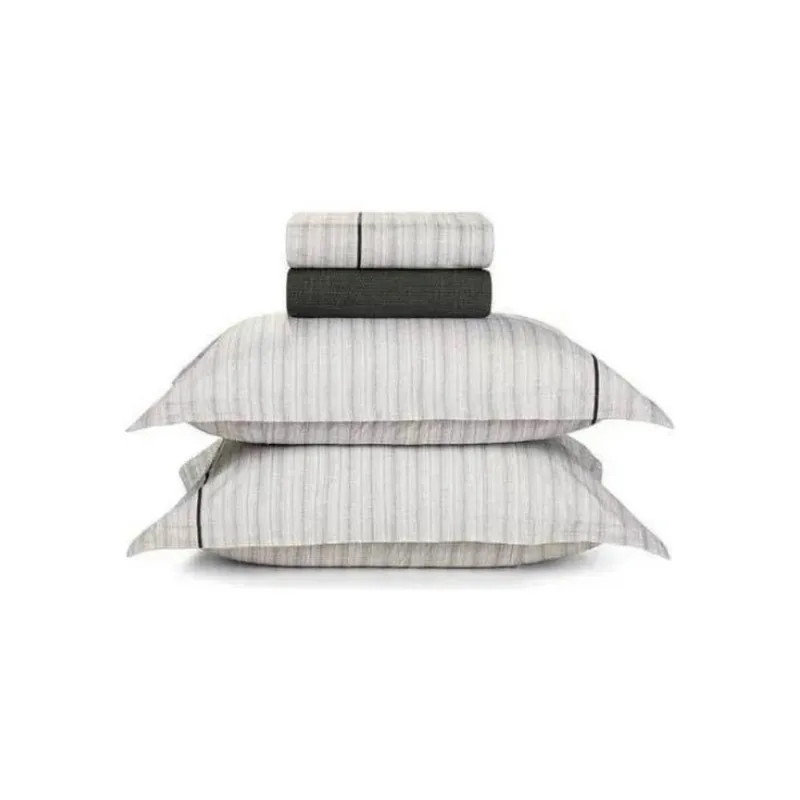 Jogo De Cama King 4 Peças Karsten Vileto Off White 290x240cm (MP)
