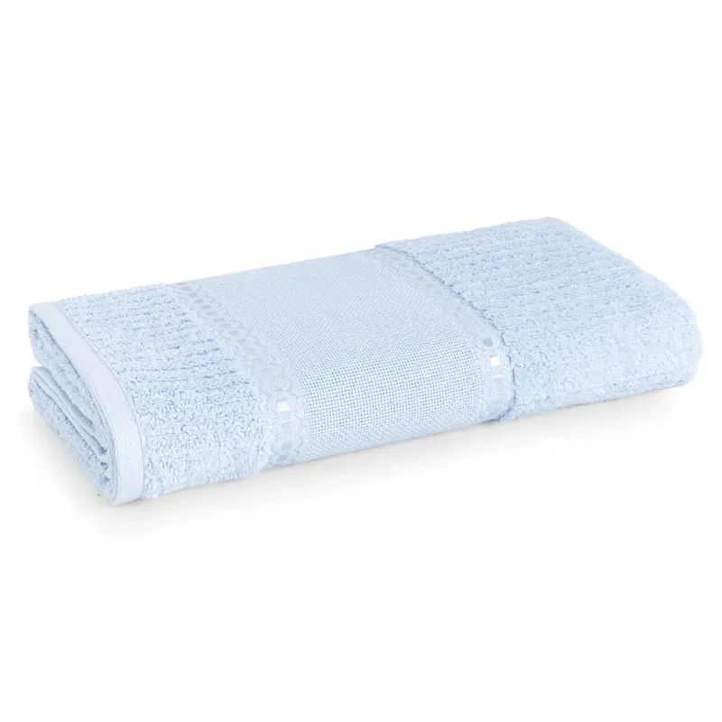 Toalha Visita P/ Bordar Passa Fitas I 0,30x0,50 Baby Blue 30102