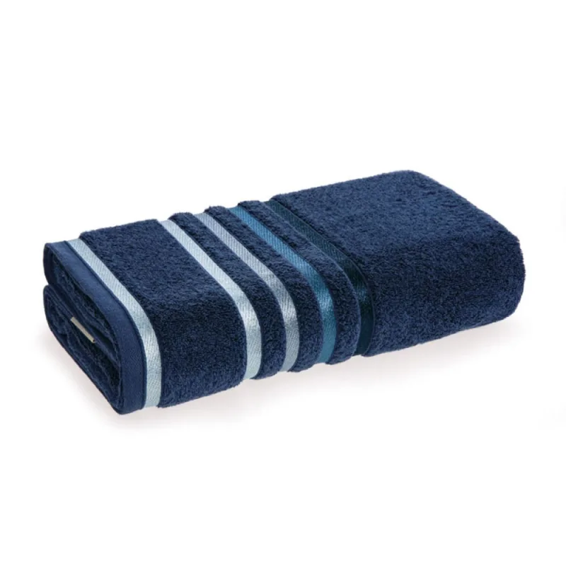Toalha Banhão Karsten Lumina Náutico e Azul - Karsten - Cama, Mesa E Banho