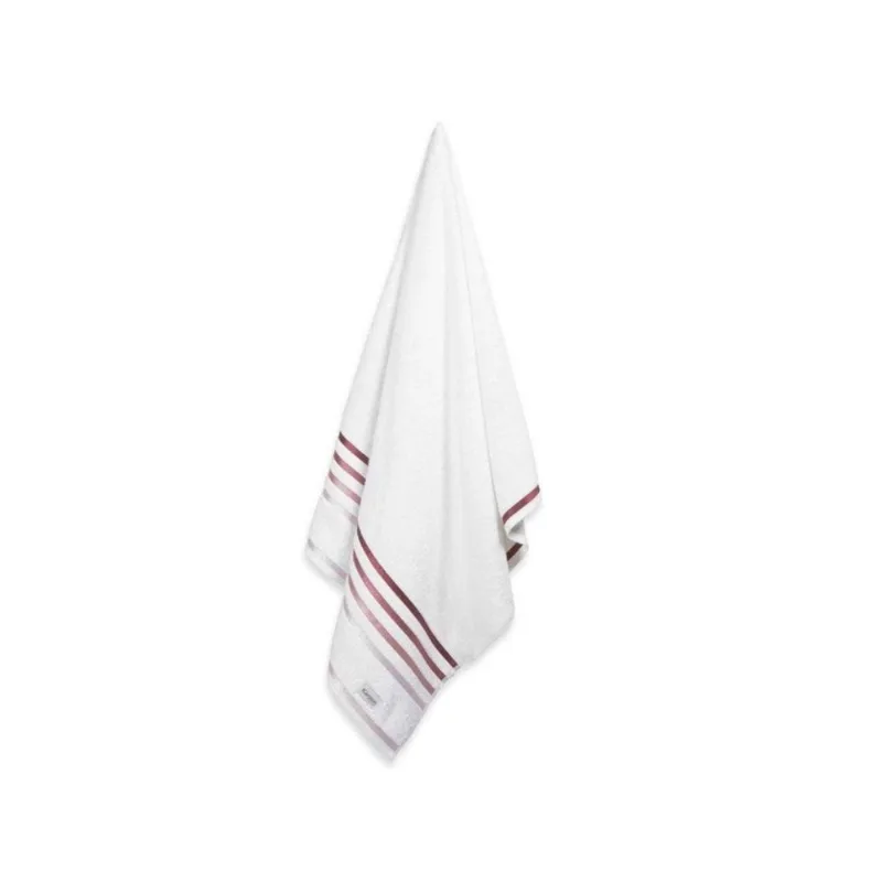 Toalha de Banho Lumina Karsten Branco Rosa - Karsten