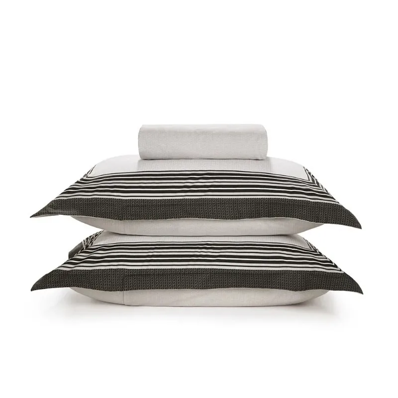 JOGO DE CAMA PERCAL 180 FIOS EST CASAL LUCCA 3 PCS