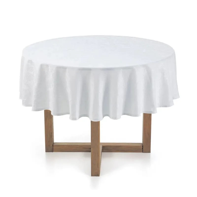 TOALHA MESA JACQUARD 1,60 ARBELA BRANCO