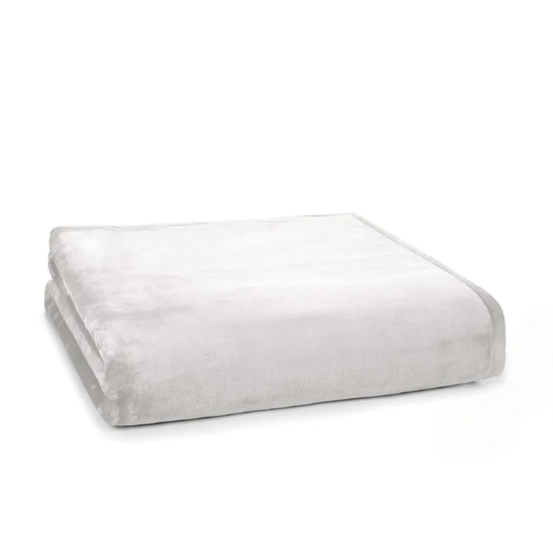Cobertor Flanel Adele Karsten Queen / Cinza - Karsten