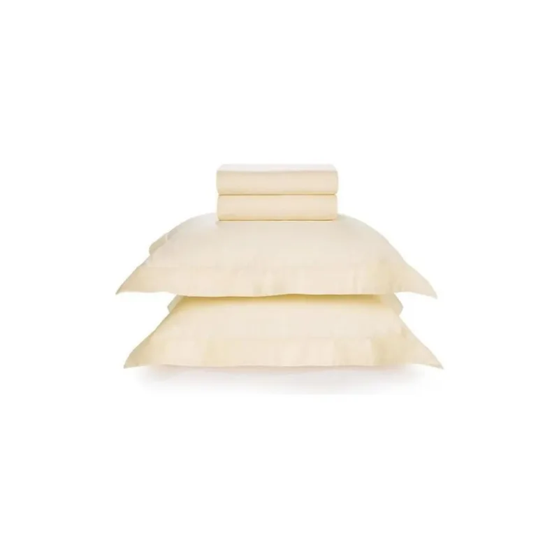 Jogo De Cama Queen 4 Peças Karsten Domos Palha 240x250cm (MP)