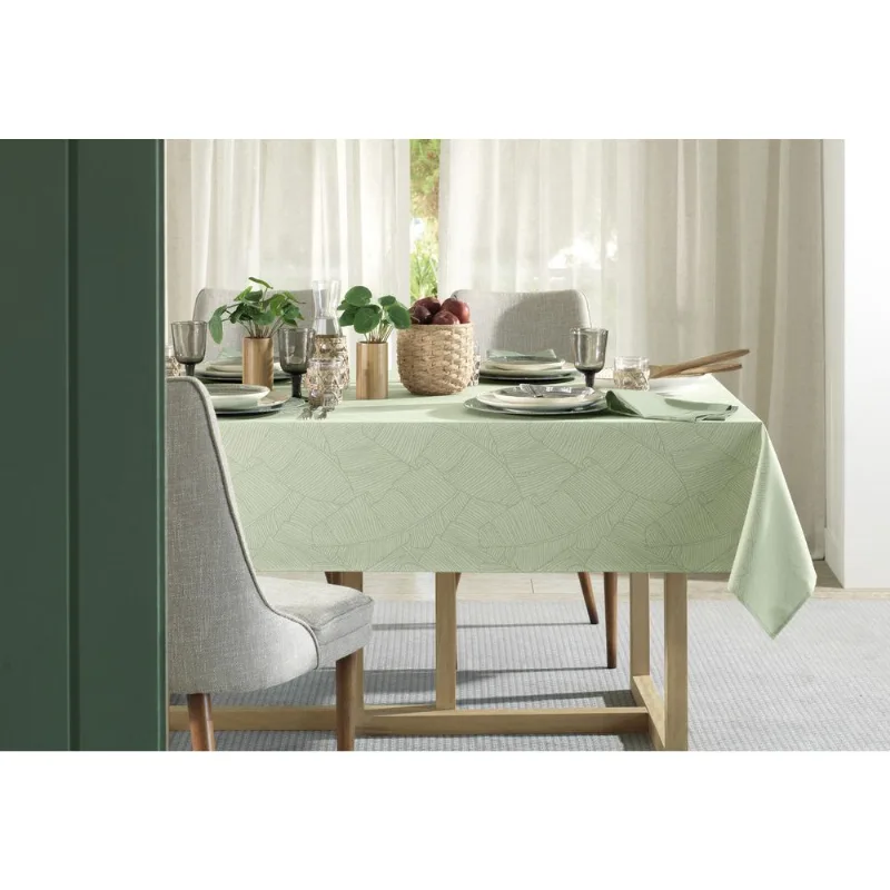 Toalha de Mesa Herbare Quadrada Verde Karsten