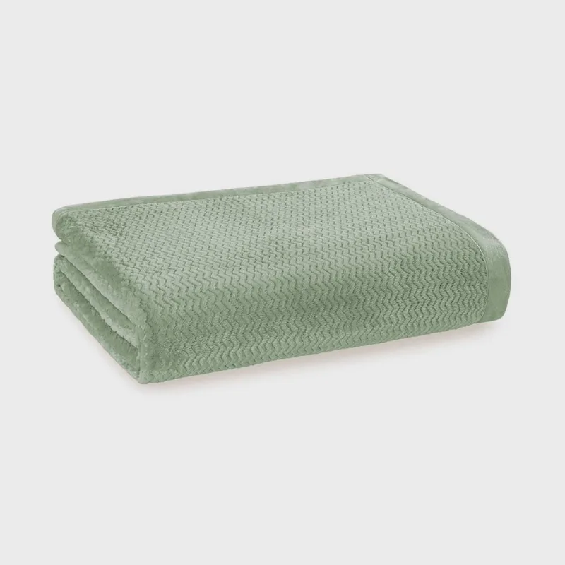 Manta Borges King Karsten Fleece 2,60 X 2,30 M Musgo