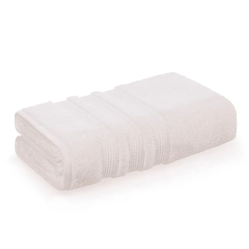 Toalha Banhão Karsten Fio Penteado 100% Algodão Suprema Branco 86x150 Cm
