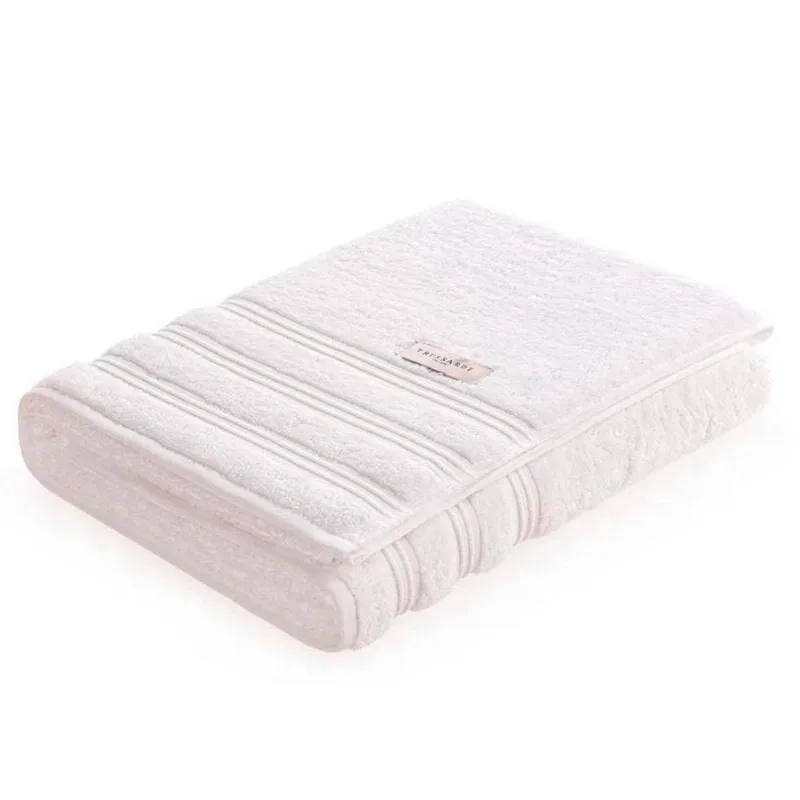TOALHA BANHAO TRUSSARDI EGITTO 0,86 X 1,60 BRANCO