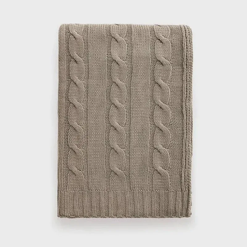 Manta Decorativa Tricot Ane - Karsten