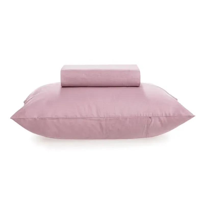 Jogo de Cama Percal 150 Fios Liso 2 Pcs Solt Lilas