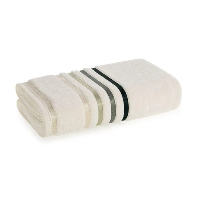 Toalha De Rosto Lumina Fio Penteado Max Karsten Ivory