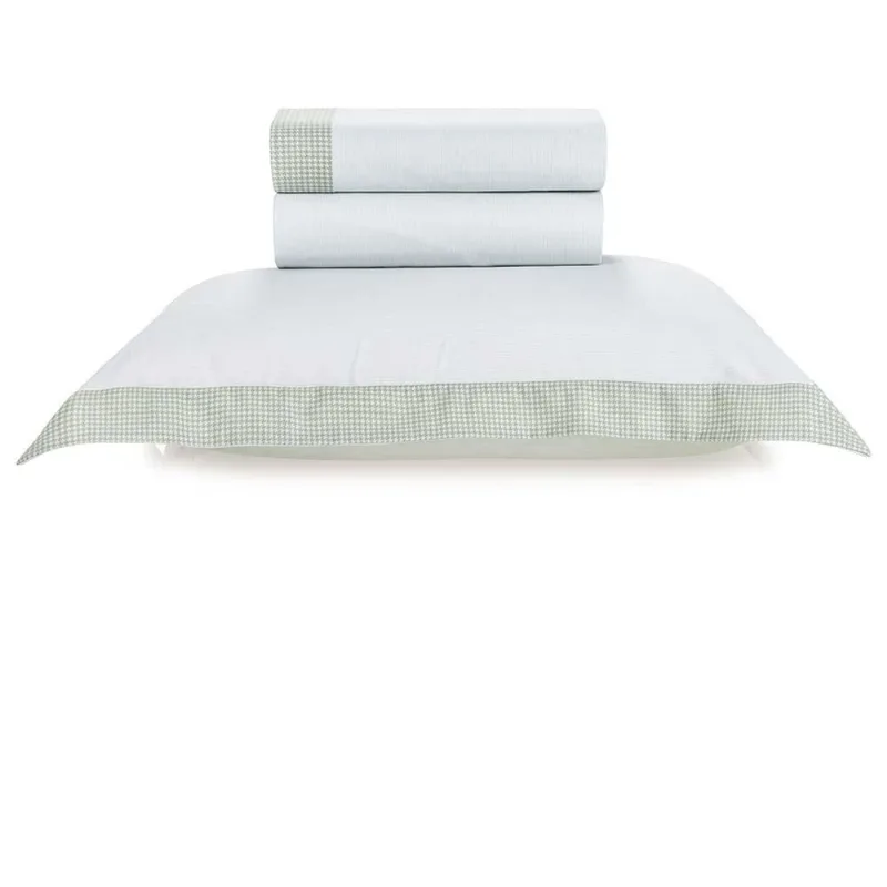 Jogo De Cama Solteiro 180 Fios Alissa - Karsten Estampado
