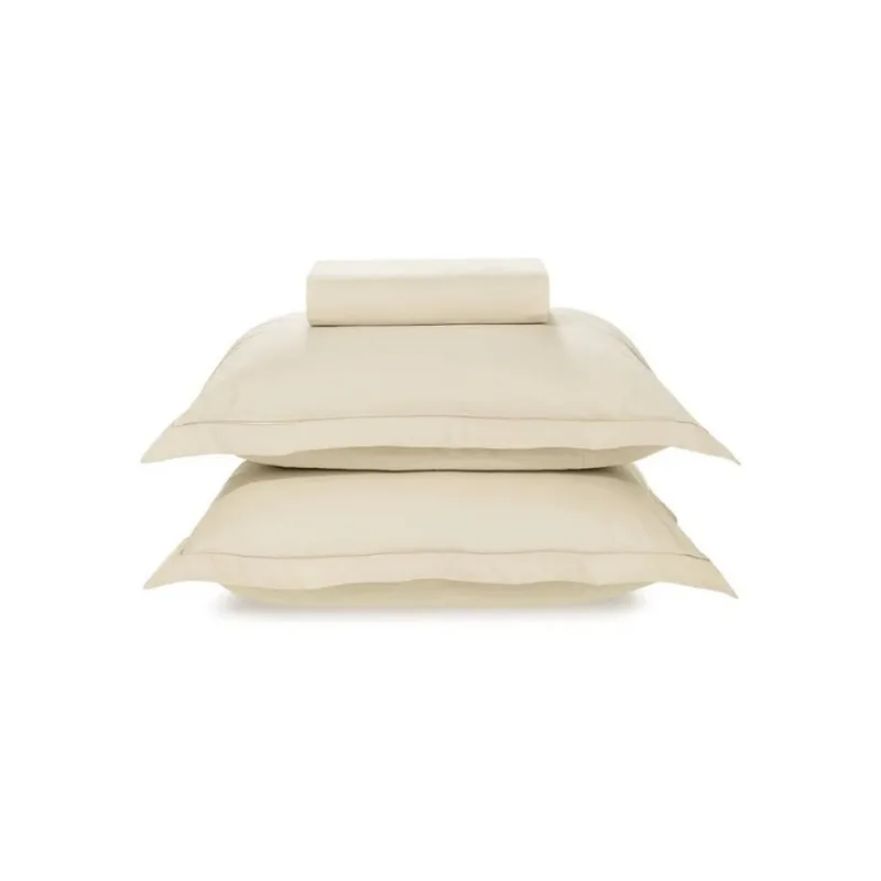 Jogo De Cama King 3 Peças Karsten Dutra Bege 193x203x40cm (MP)