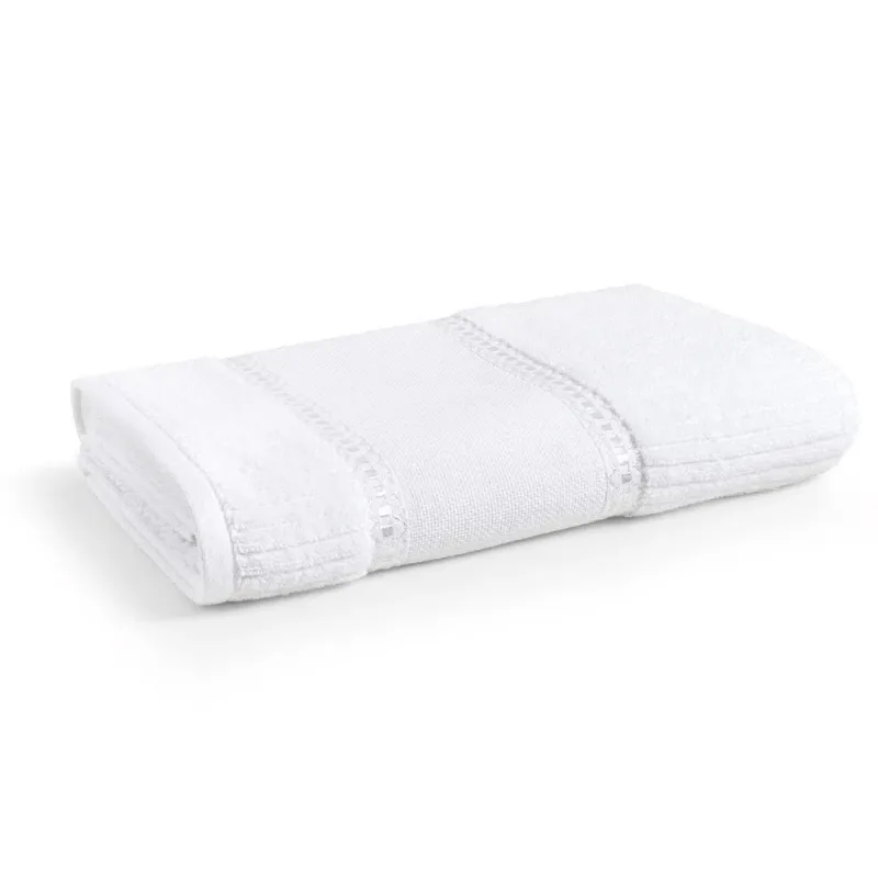 Toalha Banho P/ Bordar Passa Fitas I 0,67x1,40 Branco
