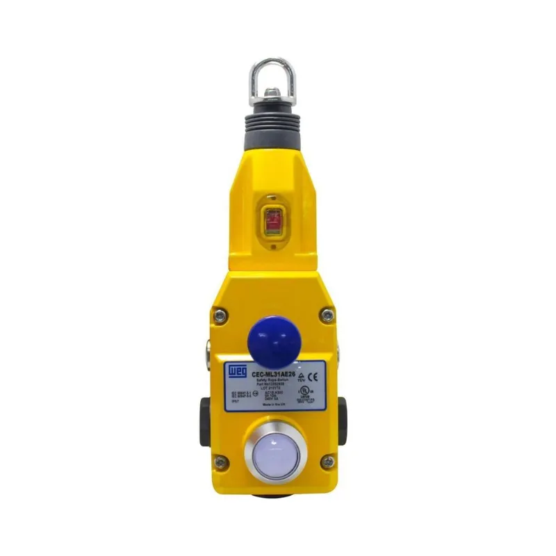 Chave Emergência De Segurança Led 24v 2na+2nf Cec-ml22a