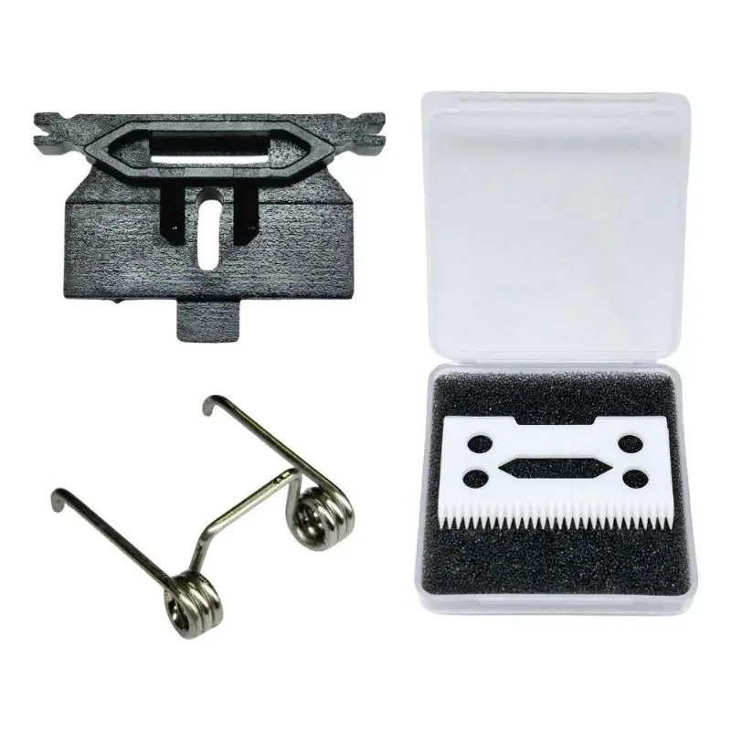 Mola Kit Wahl Plaqueta Mover Lâmina Cerâmica Barbearia