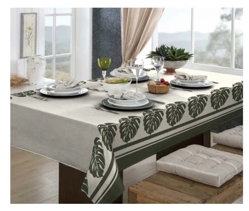 Toalha Mesa Retangular Bella Mesa 140x240cm Sortido Raner - Raner