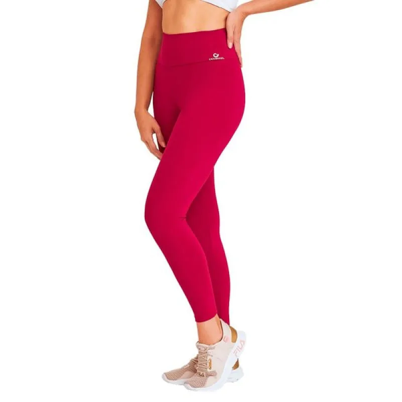 Calça Legging Caju Brasil Emana Classic Vinho Feminino M - CAJU BRASIL