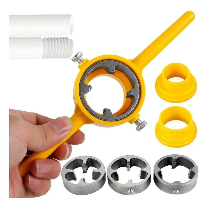 3x Jogo Tarraxa Canos Tubos Pvc 1/2 A 1 Pol Jogo 6 Peças Ros