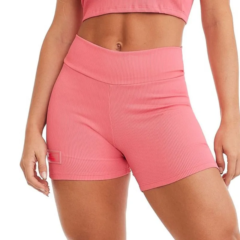 Short Caju Brasil Flash Rosa Feminino Fitness Academia P P / Rosa