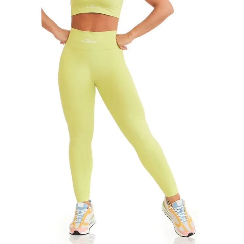 Calça Legging Caju Brasil Seamless Oxigênio Verde Feminino M - CAJU BRASIL - Moda