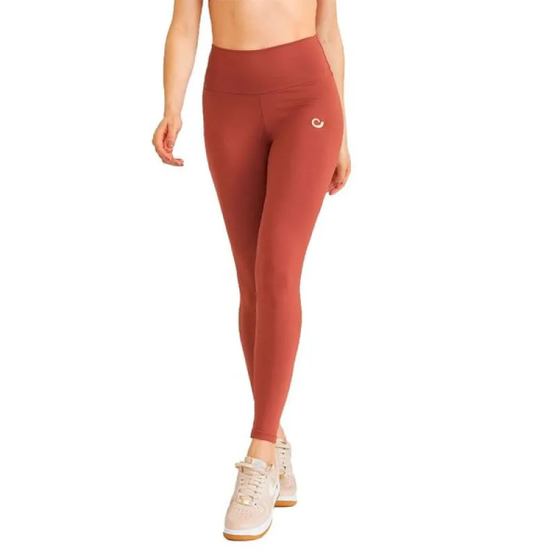 Calça Legging Caju Brasil Nz Classic Marrom Bronze Feminino P - CAJU BRASIL - Moda