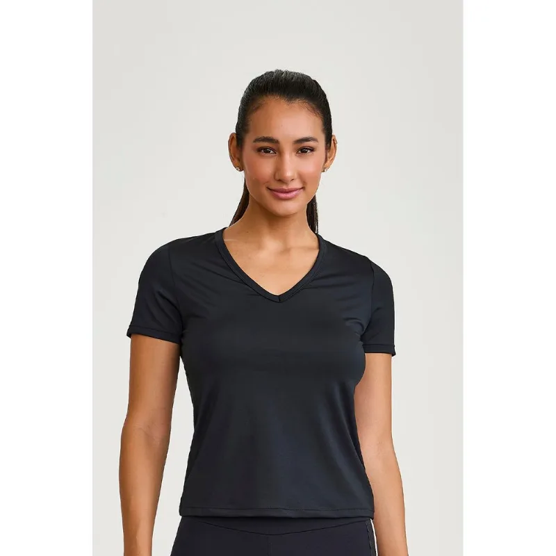 BLUSA BLOCKSUN DRY COM ELASTICO PRETO CAJUBRASIL P