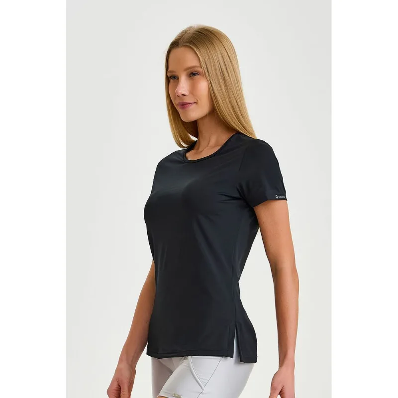 BLUSA BLOCKSUNDRY COM ABERTURA NA LATERAL PRETO CAJUBRASIL - G