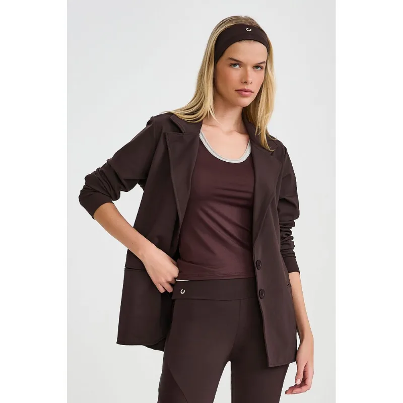 BLAZER TECH MARROM COFFEE CAJUBRASIL M
