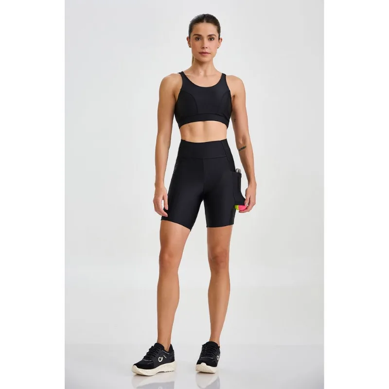 BERMUDA ADAPTIV PACE RUN PRETO CAJUBRASIL - GG
