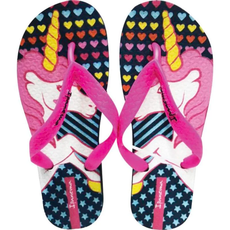 Sandália Infantil Ipanema 33/34 Rosa/Azul Par