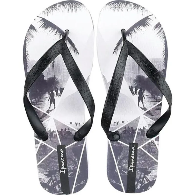 Sandália Urban Ipanema 39/40 Branco e preto Par