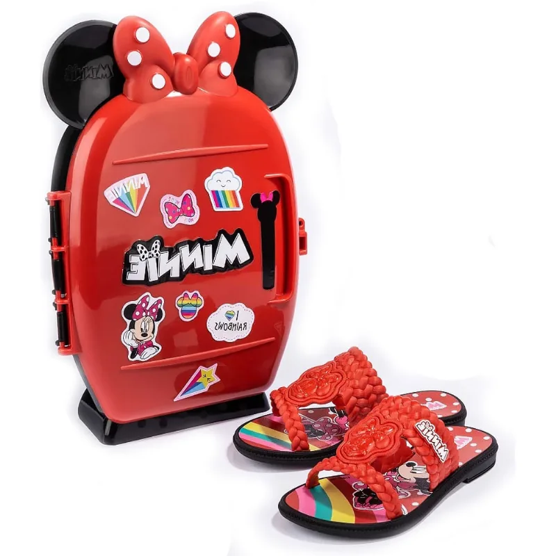 Sandália Infantil Personalidade Rateira Minnie Com Brinde ref: 22491