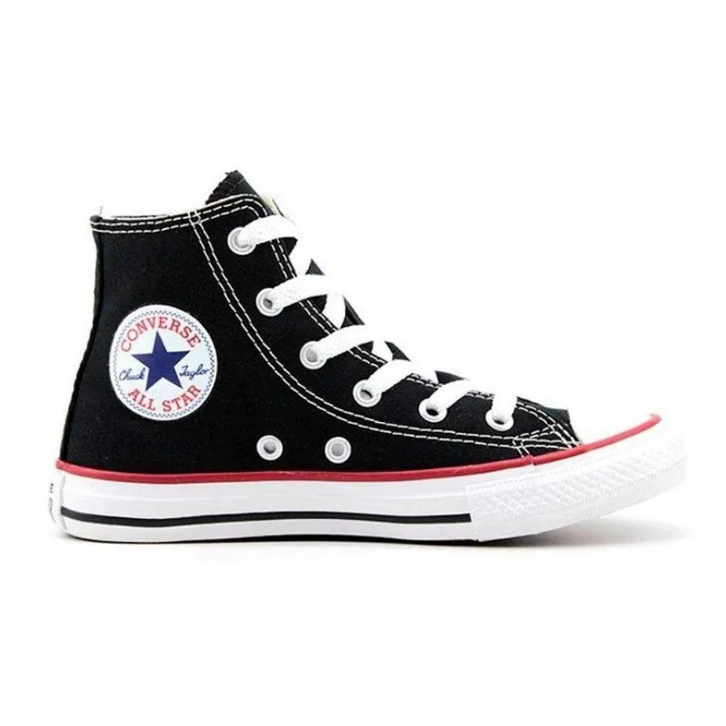 Tenis All Star Chuck Taylor Cano Alto Ref Ck00040007 Preto/vermelho/preto 030