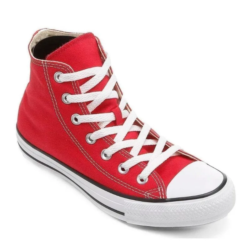 Tenis All Star Chuck Taylor Cano Alto Ref Ct0004 Vermelho/preto 034