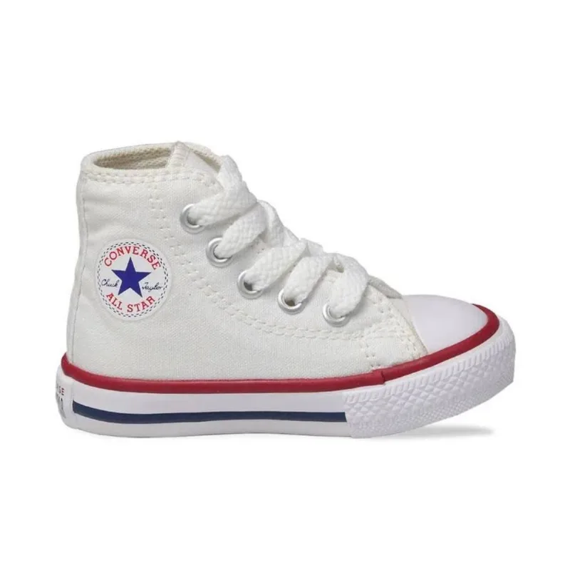 Tênis All Star Infantil Cano Alto Branco Converse (18-25) 22