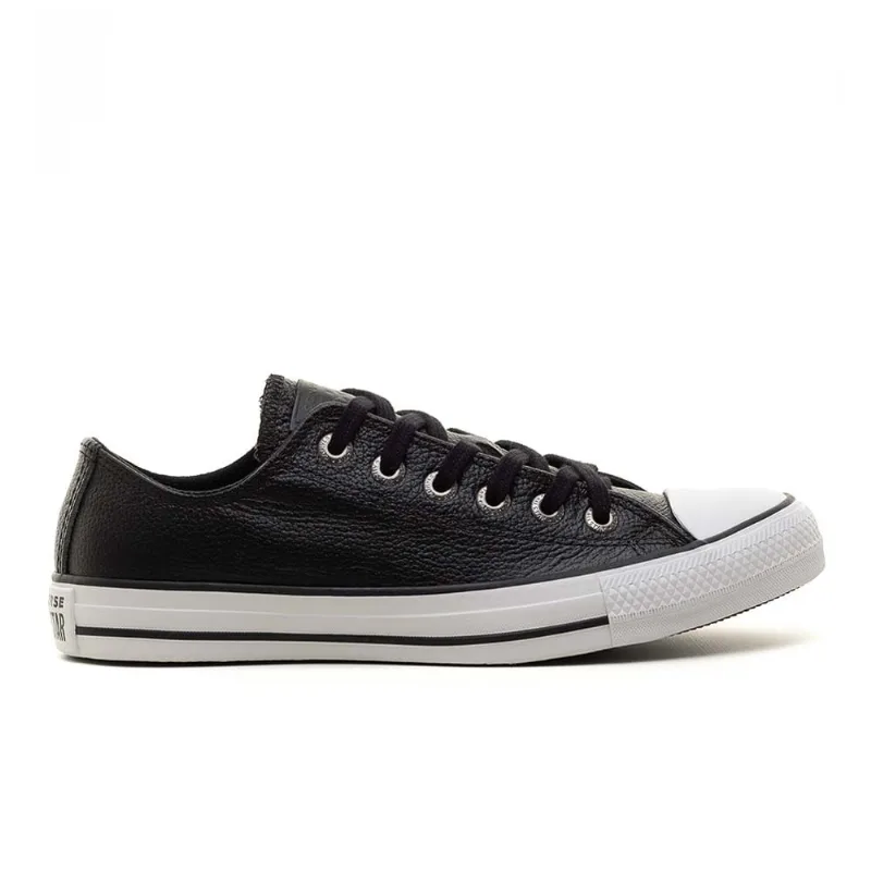 Tênis Converse Chuck Taylor All Star European Ox Preto/Branco CT04480002.43