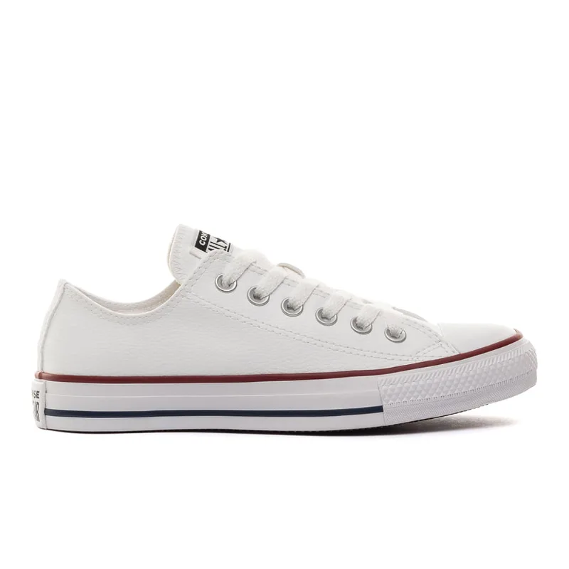 Tênis Converse Chuck Taylor All Star Ox Branco/Vermelho/Marinho CT04500001.44