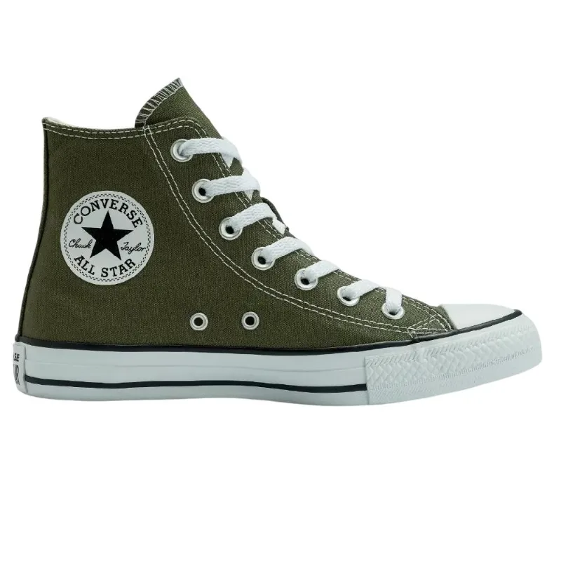 Tenis All Star Chuck Taylor Seasonal Colors Cano Alto Verde/preto/branco 038