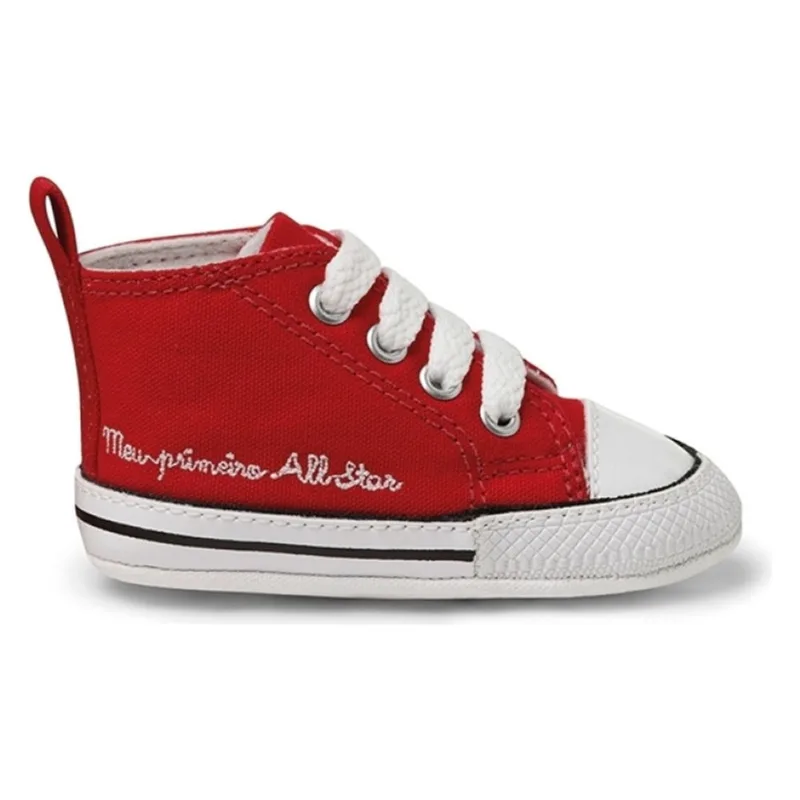 Tênis Meu Primeiro All Star Vermelho Converse 17