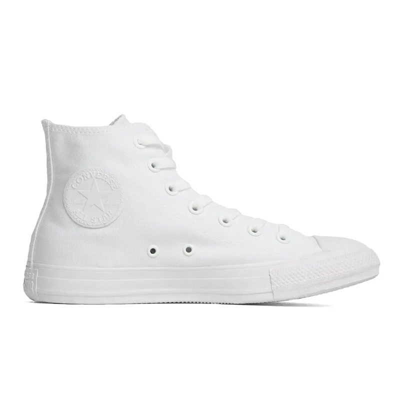 Tênis Converse Chuck Taylor All Star Monochrome Hi Branco CT04470001.43 - Converse