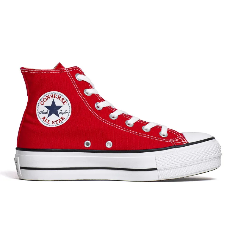Tênis Converse Chuck Taylor All Star Platform Hi Vermelho CT04940002.36