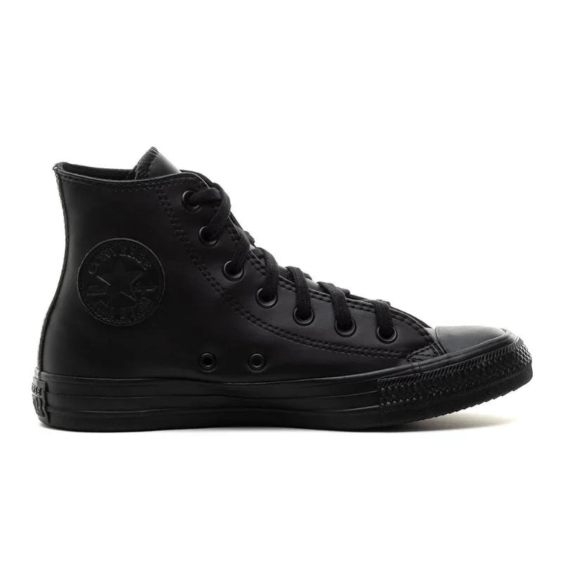 Tênis Converse Chuck Taylor All Star Monochrome Preto Cano Alto CT08250002.38