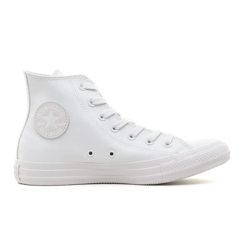 Tênis Converse Chuck Taylor All Star Monochrome Branco Cano Alto CT08250001.41