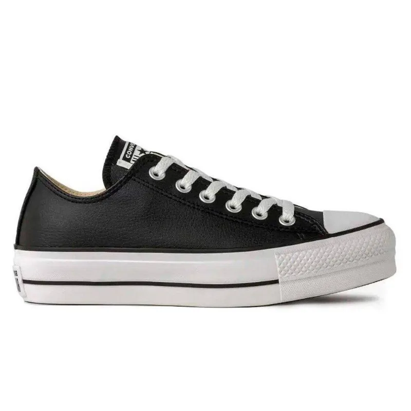 Tenis All Star Chuck Taylor Lift Ref Ct0983 Cano Baixo Preto/branco 038