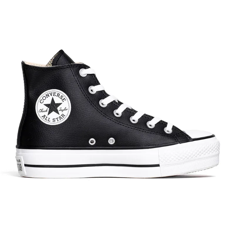 Tênis Converse Chuck Taylor All Star Platform Hi Preto/Branco CT09820002.35