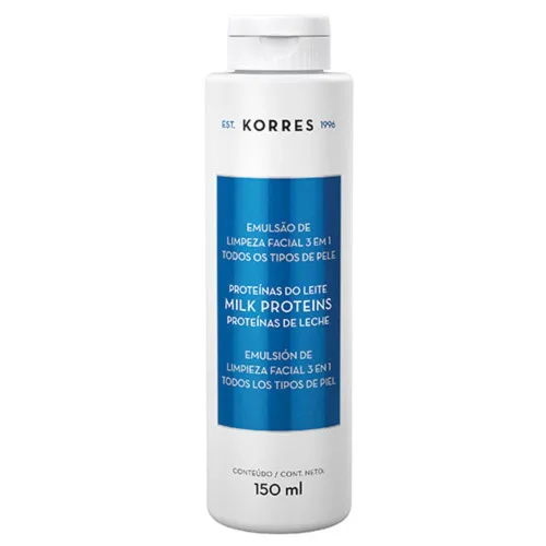 Kb Emulsao De Limpeza Facial 3 Em 1 Korres 150ml - KORRES - Higiene E Beleza